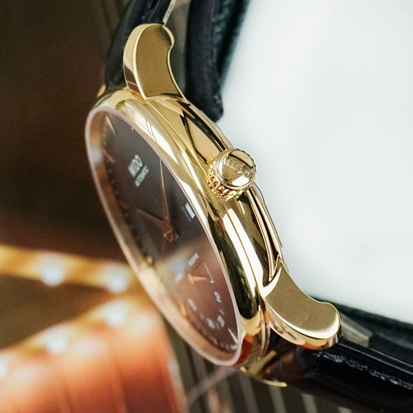 Đồng Hồ Nam Mido Automatic Baroncelli Power Reserve M8605.3.13.4 Màu Đen Vàng Hồng - Đồng hồ - Vua Hàng Hiệu