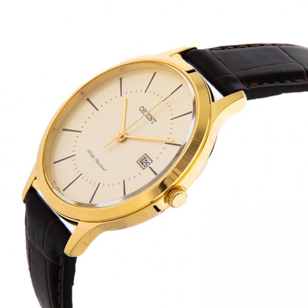 Đồng Hồ Nam Orient Quartz Watch RF-QD0003G10B BHQT Màu Nâu/Vàng - Đồng hồ - Vua Hàng Hiệu