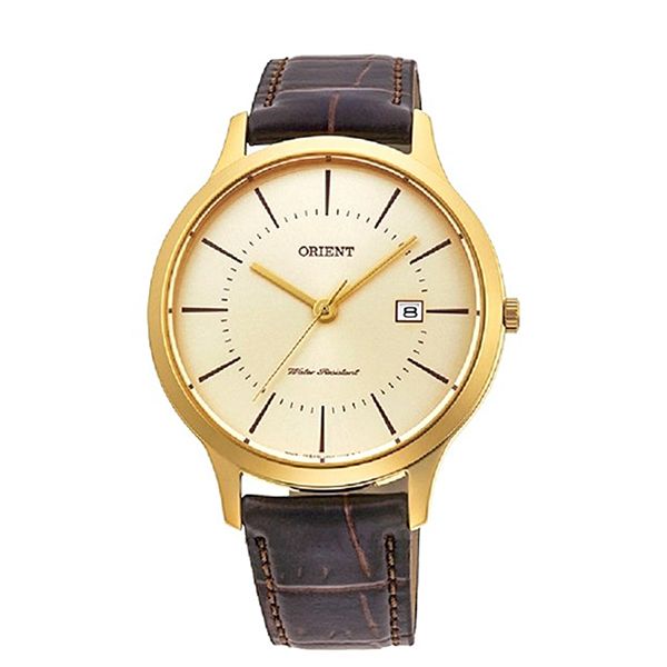 Đồng Hồ Nam Orient Quartz Watch RF-QD0003G10B BHQT Màu Nâu/Vàng - Đồng hồ - Vua Hàng Hiệu