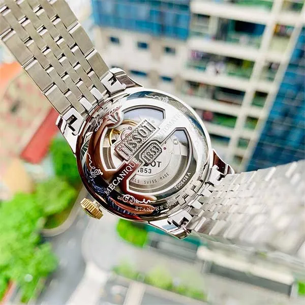 Đồng Hồ Nam Tissot Automatic Le Locle Demi T006.428.22.032.00 (TT0064282203200) Màu Bạc Vàng - Đồng hồ - Vua Hàng Hiệu