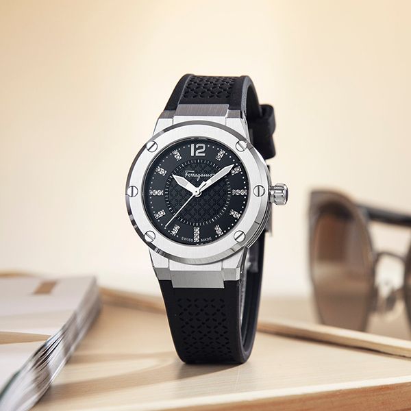 Đồng Hồ Nữ Salvatore Ferragamo Watch SFUL00224 Màu Đen - Đồng hồ - Vua Hàng Hiệu