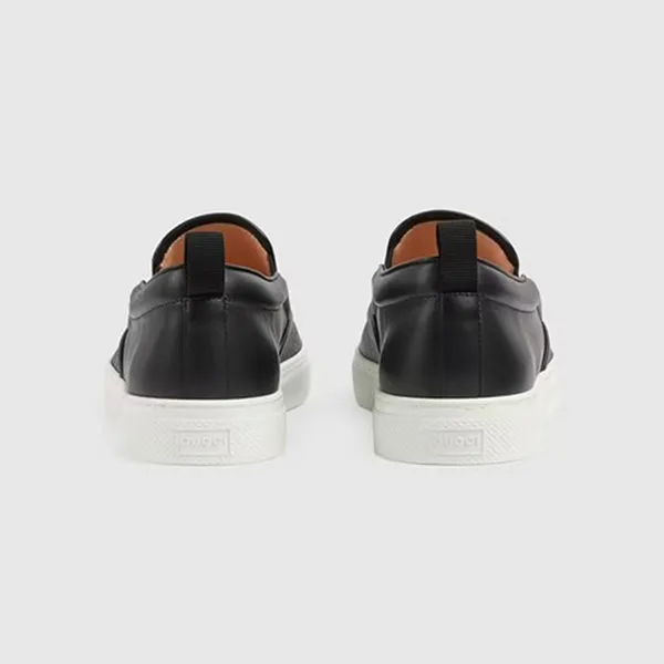 Giày Lười Nam Gucci GG Slip-On Tigers 407362-G0K10-1101 Màu Đen Size 42 - Giày - Vua Hàng Hiệu