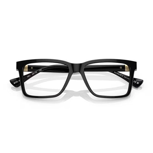 Gọng Kính Nam Versace Eyeglasses 0VE3328F GB156 Màu Đen - Kính mắt - Vua Hàng Hiệu