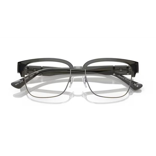 Gọng Kính Unisex Versace Eyeglasses 0VE3348 543355 Màu Xám - Kính mắt - Vua Hàng Hiệu