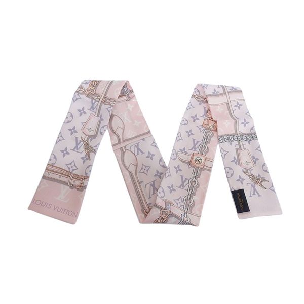 Khăn Nữ Louis Vuitton LV Monogram Scarf Silk Rose Clair M70637 Màu Hồng - Thời trang - Vua Hàng Hiệu