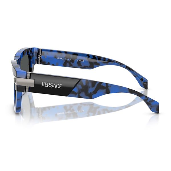 Kính Mát Nam Versace VE 4464 545887 Sunglasses Màu Xanh - Havana - Kính mắt - Vua Hàng Hiệu