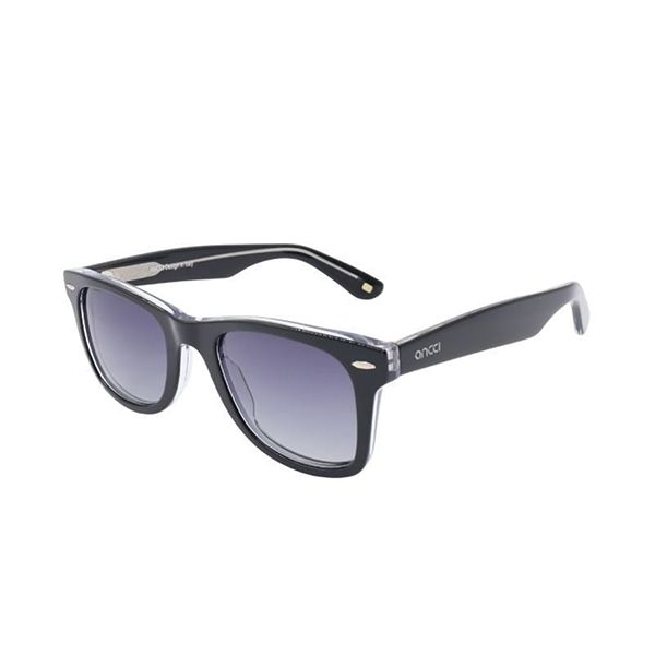 Kính Mát Unisex Ancci AT8536 C2 Màu Xám/Đen - Kính mắt - Vua Hàng Hiệu