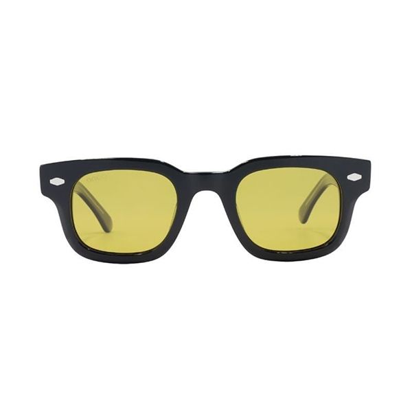 Kính Mát Unisex Ancci AT8787 C1-1 Sunglasses Màu Đen Vàng - Kính mắt - Vua Hàng Hiệu