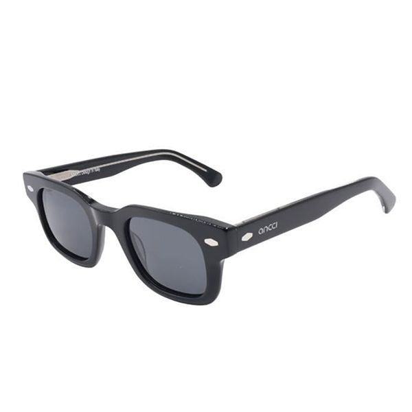 Kính Mát Unisex Ancci AT8787 C1 Sunglasses Màu Đen Xám - Kính mắt - Vua Hàng Hiệu