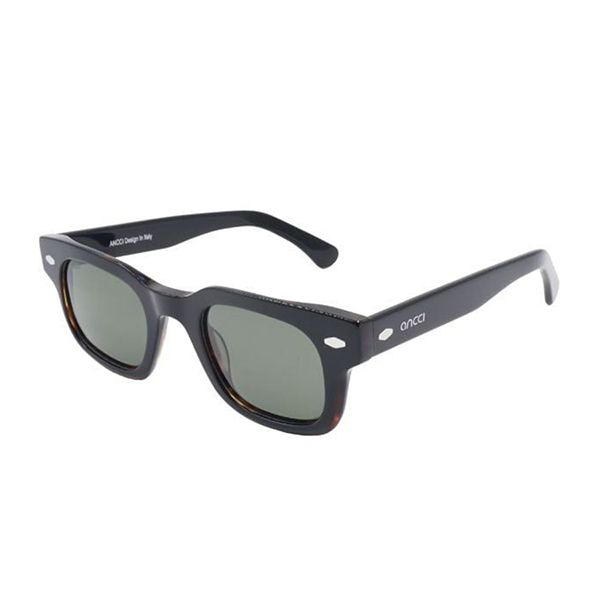 Kính Mát Unisex Ancci AT8787 C2 Sunglasses Màu Đen Xanh - Kính mắt - Vua Hàng Hiệu