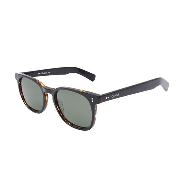 Kính Mát Unisex Ancci Sunglasses AT8776 C3 Màu Đen Xanh - Kính mắt - Vua Hàng Hiệu