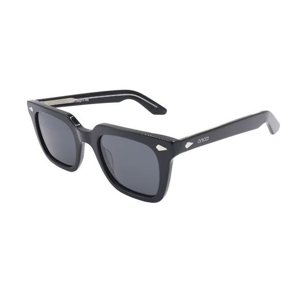 Kính Mát Unisex Ancci Sunglasses AT8777 C1 Màu Đen - Kính mắt - Vua Hàng Hiệu