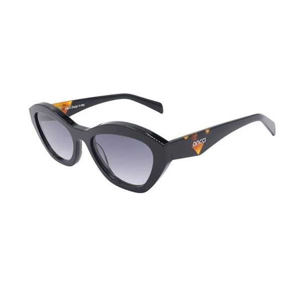 Kính Mát Unisex Ancci Sunglasses AT8802 C1 Màu Đen - Kính mắt - Vua Hàng Hiệu