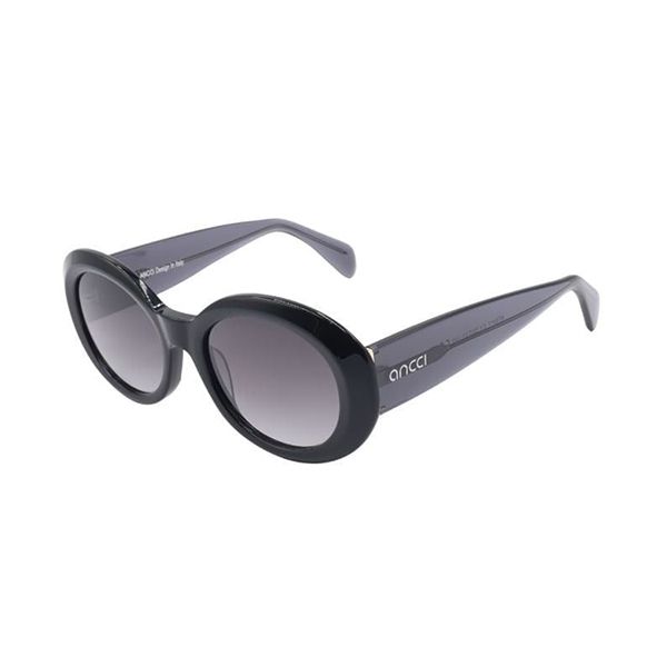 Kính Mát Unisex Ancci Sunglasses AT8917 C1 Màu Đen - Kính mắt - Vua Hàng Hiệu