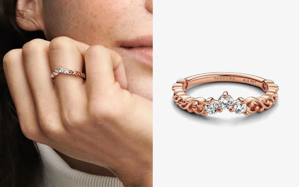 Top 15 Mẫu Nhẫn Pandora Vương Miện Bán Chạy Hiện Nay
