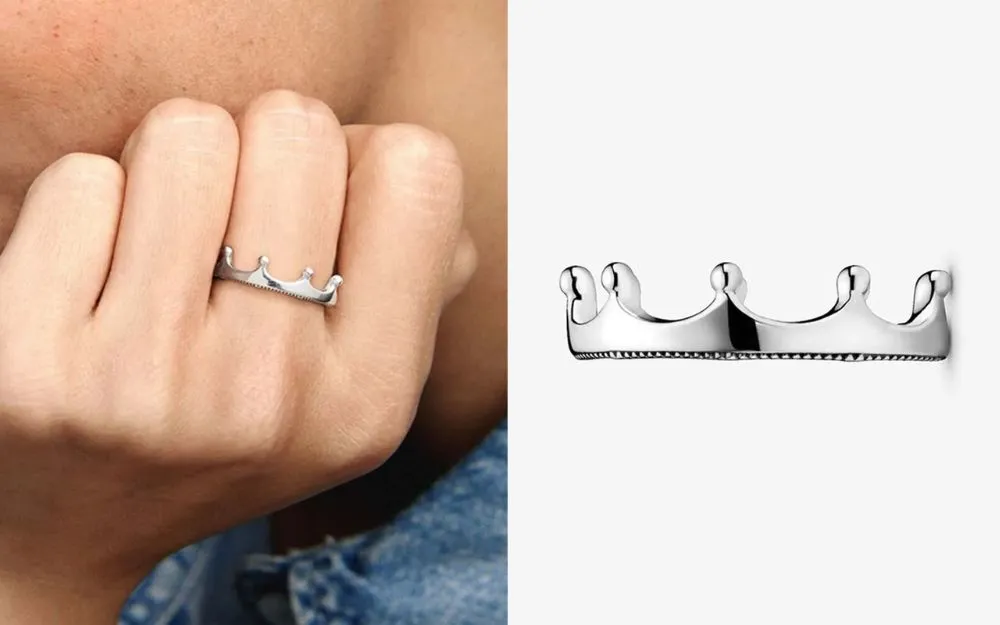 Top 15 Mẫu Nhẫn Pandora Vương Miện Bán Chạy Hiện Nay