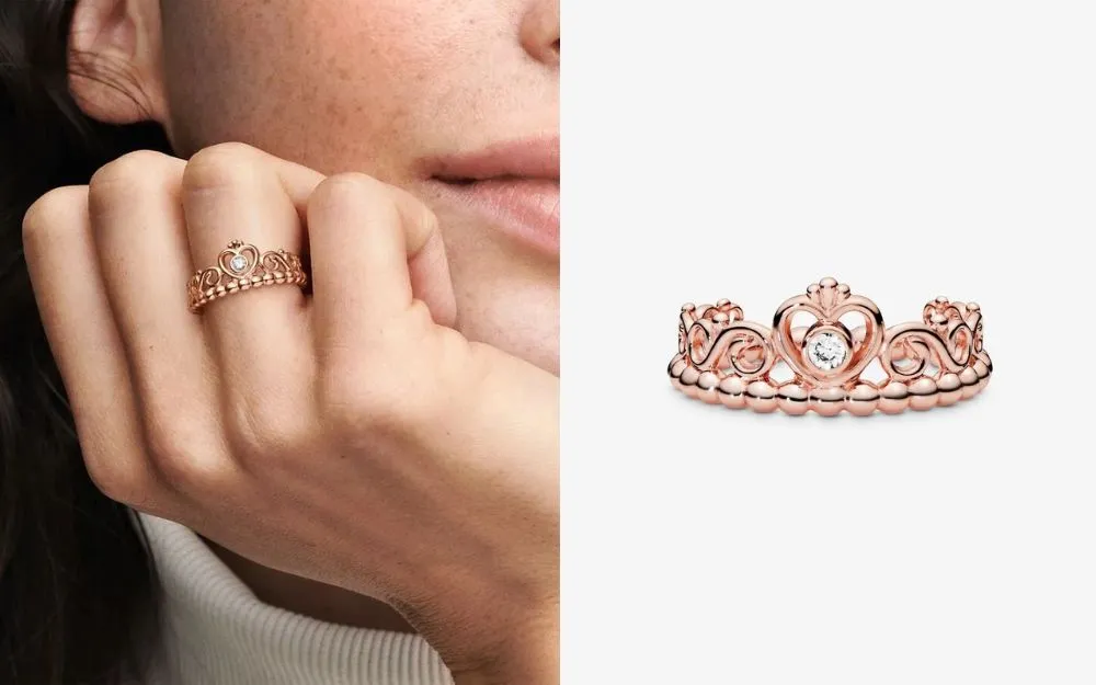 Top 15 Mẫu Nhẫn Pandora Vương Miện Bán Chạy Hiện Nay