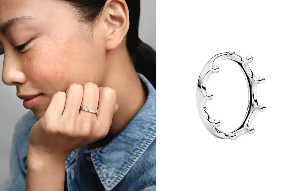 Top 15 Mẫu Nhẫn Pandora Vương Miện Bán Chạy Hiện Nay