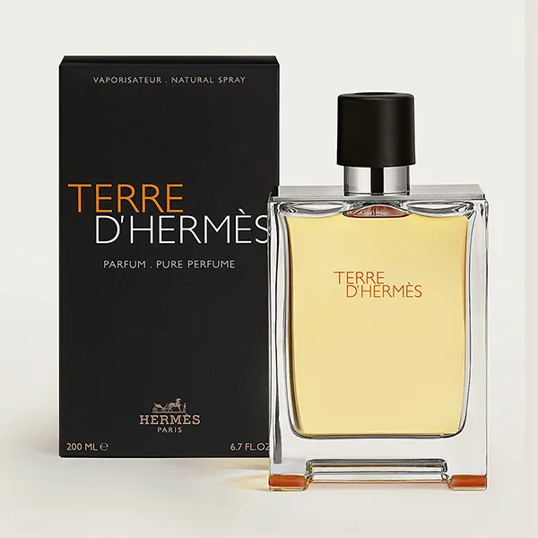 Nước Hoa Nam Hermès Terre D'hermès Paris Parfum Pure Perfume 200ml - Nước hoa - Vua Hàng Hiệu