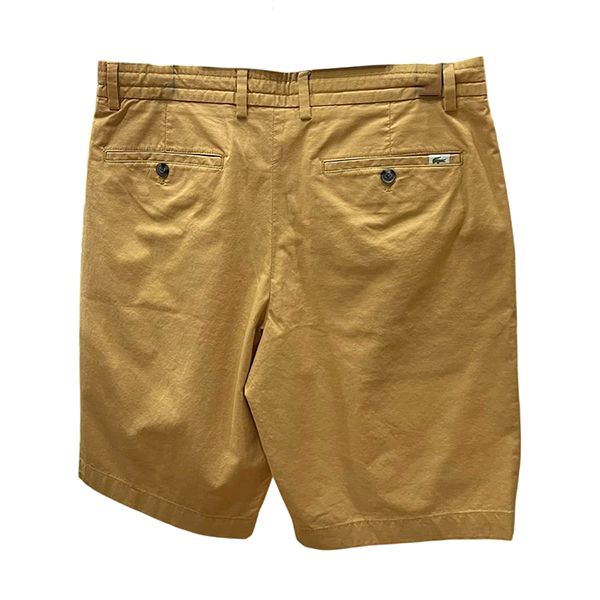 Quần Short Kaki Nam Lacoste Regular Fit Màu Be Vàng Size 32 - Thời trang - Vua Hàng Hiệu