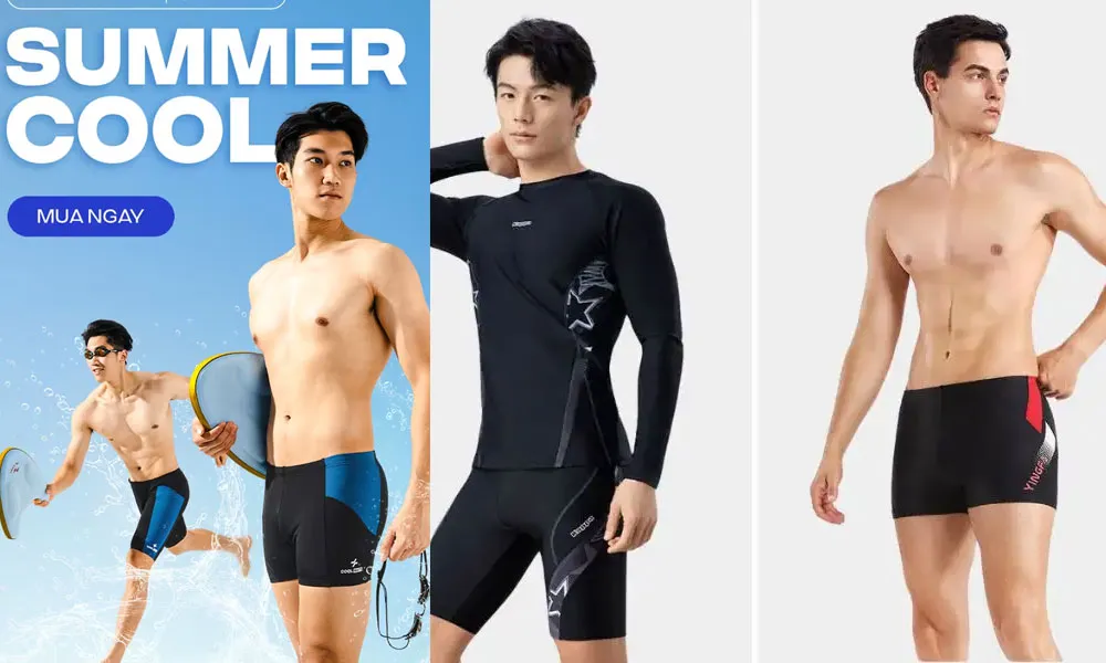Top 10 Shop Đồ Bơi Nam Gần Đây Chất Lượng - Uy Tín - Giá Tốt