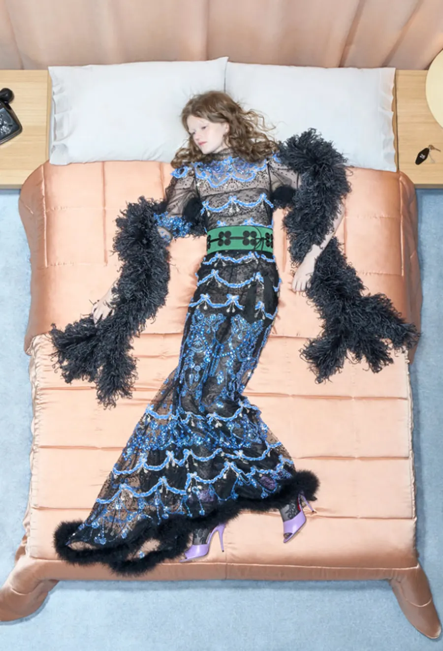 Valentino Resort 2026: Khi phòng ngủ trở thành sàn diễn thời trang