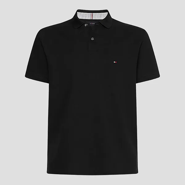 Áo Polo Nam Tommy Hilfiger Logo Embroidery In Black XM0XM04340 BDS Màu Đen Size XS - Thời trang - Vua Hàng Hiệu