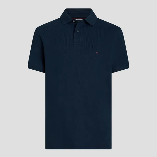 Áo Polo Nam Tommy Hilfiger Logo Embroidery In Navy XM0XM04340 DW5 Màu Xanh Navy Size XS - Thời trang - Vua Hàng Hiệu
