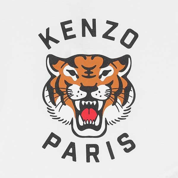 Áo Thun Kenzo With Logo T-shirt K61137 10P Màu Trắng Size 14Y - Thời trang - Vua Hàng Hiệu