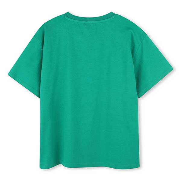 Áo Thun Kenzo With Logo T-shirt K61137 674 Màu Xanh Lục Size 14Y - Thời trang - Vua Hàng Hiệu