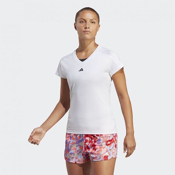 Áo Thun Nữ Adidas Minimal Branding Train Essentials Aeroready HR7878 Màu Trắng Size M - Thời trang - Vua Hàng Hiệu