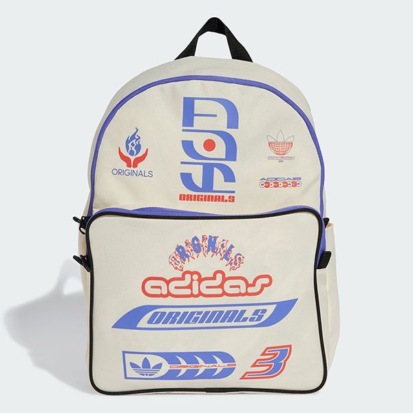 Balo Adidas Sponsors Classic Backpack JN6999 Màu Trắng Kem - Túi xách - Vua Hàng Hiệu