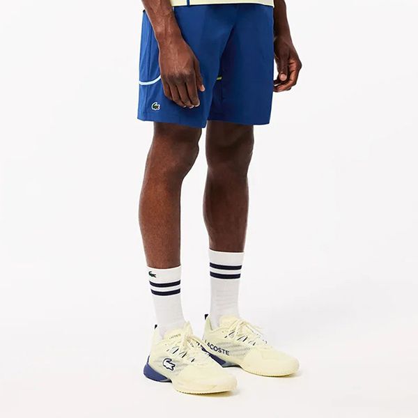 Bộ Thể Thao Nam Lacoste Ultra Dry Piqué Tennis TH7545 001/ GH7460 HBM Màu Trắng Xanh Size 4 - Thời trang - Vua Hàng Hiệu