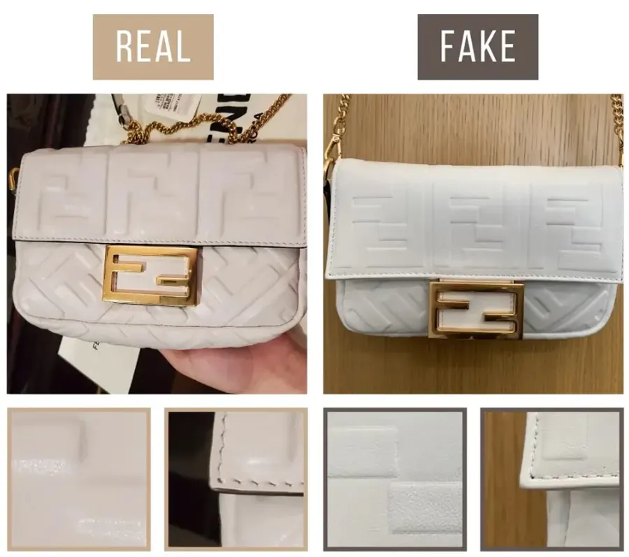 Cách kiểm tra túi Fendi thật - giả chuẩn xác