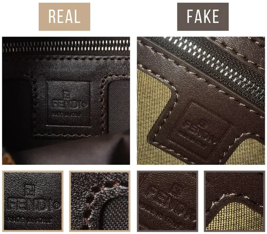 Cách kiểm tra túi Fendi thật - giả chuẩn xác