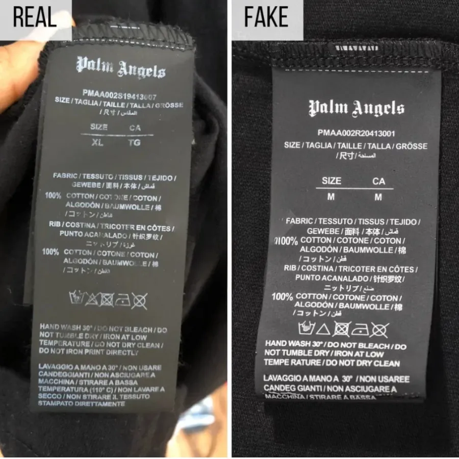 cách kiểm tra áo Palm Angels Kill The Bear chính hãng