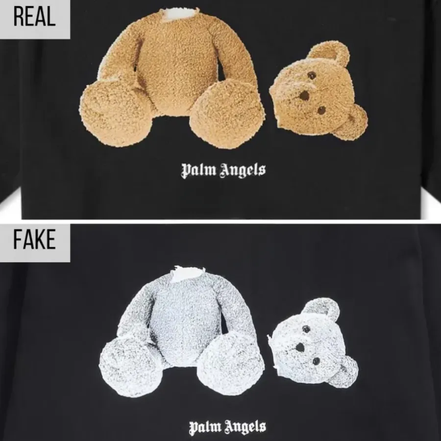 cách kiểm tra áo Palm Angels Kill The Bear chính hãng