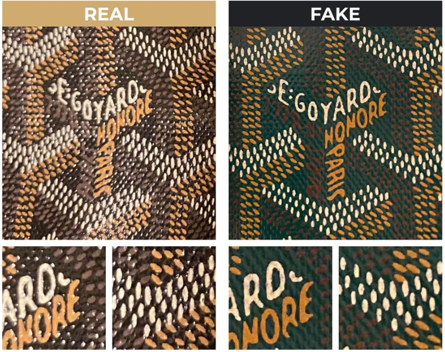 Cách phân biệt túi Goyard thật và giả