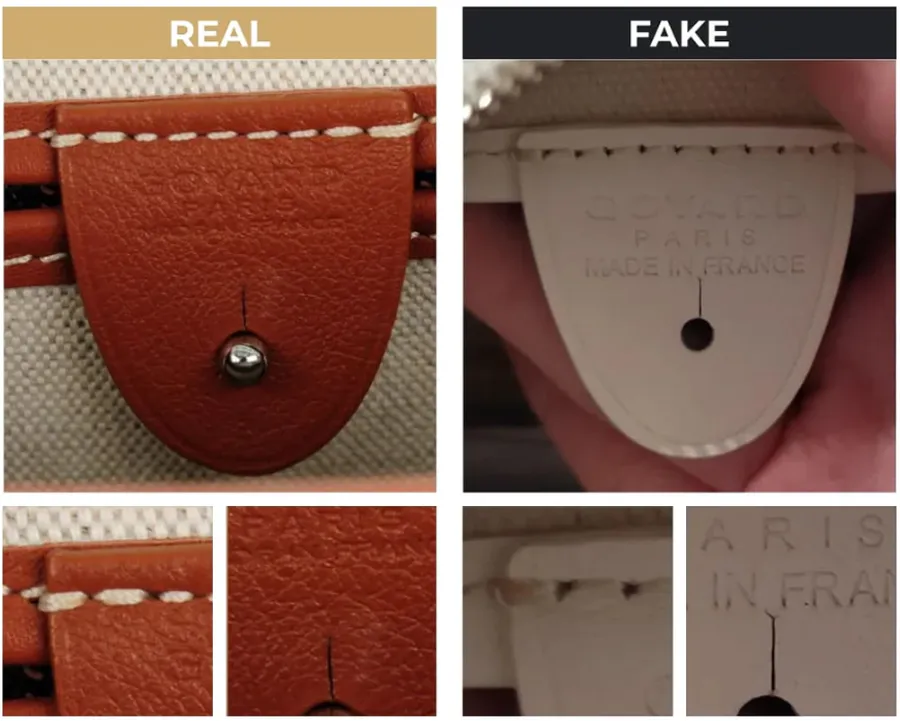 Cách phân biệt túi Goyard thật và giả