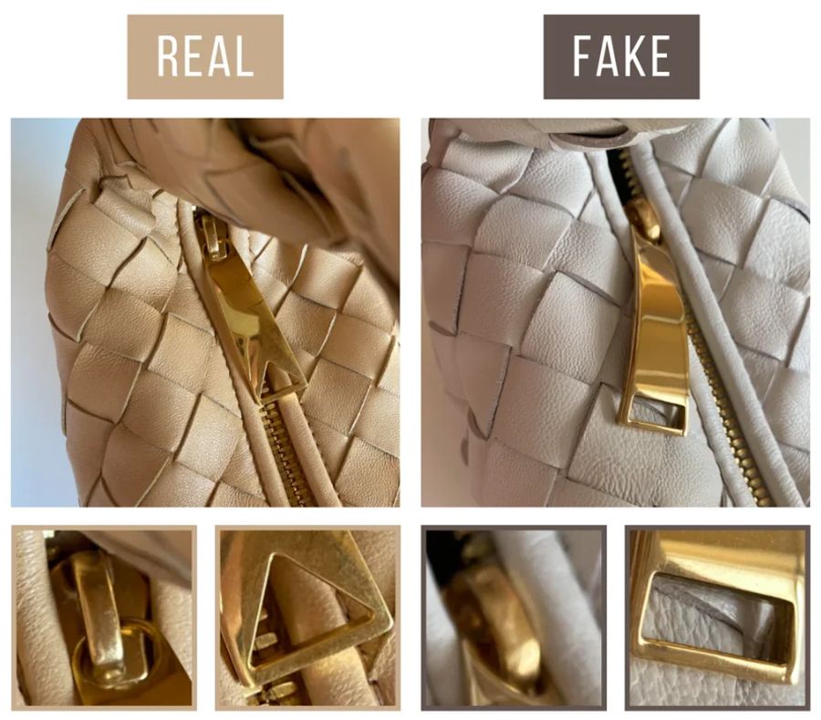 Kiểm tra khóa kéo túi xách