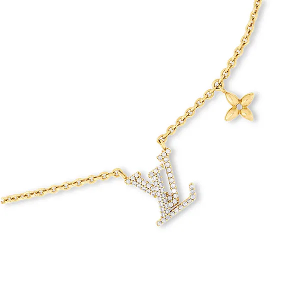 Dây Chuyền Nữ Louis Vuitton LV M00596 Iconic Necklace Gold Màu Vàng - Trang sức - Vua Hàng Hiệu