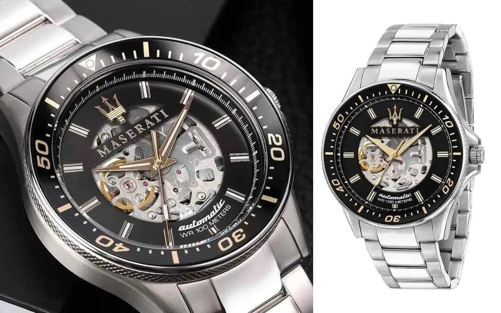 Top 10 Đồng Hồ Maserati Lộ Cơ Bán Chạy, Được Ưa Thích Hiện Nay