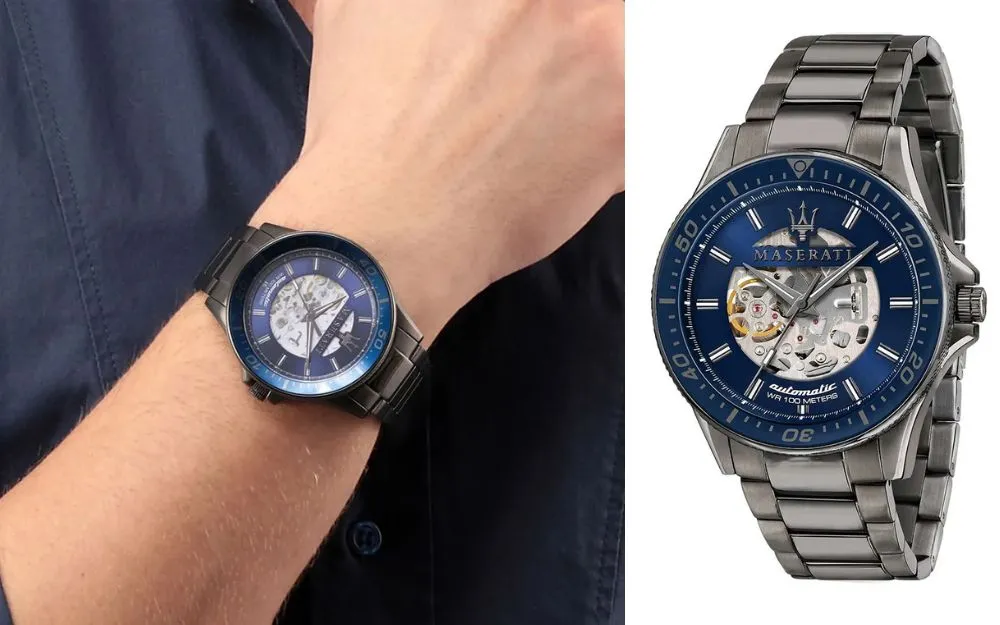 Top 10 Đồng Hồ Maserati Lộ Cơ Bán Chạy, Được Ưa Thích Hiện Nay