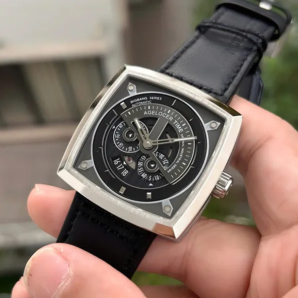 Đồng Hồ Nam Agelocer BigBang 5602A1 Màu Đen - Đồng hồ - Vua Hàng Hiệu