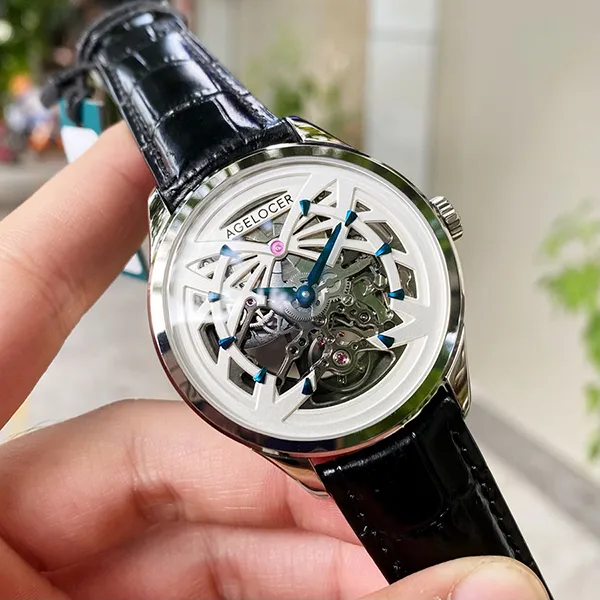 Đồng Hồ Nam Agelocer Schwarzwald Watch 6101A1 Màu Đen - Đồng hồ - Vua Hàng Hiệu