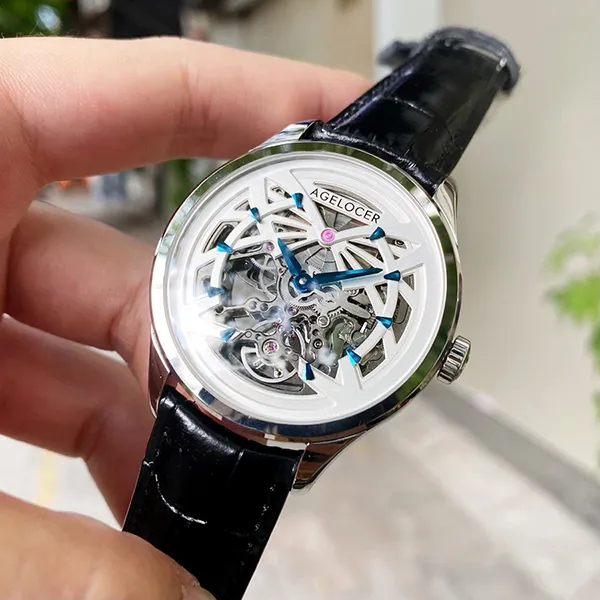 Đồng Hồ Nam Agelocer Schwarzwald Watch 6101A1 Màu Đen - Đồng hồ - Vua Hàng Hiệu