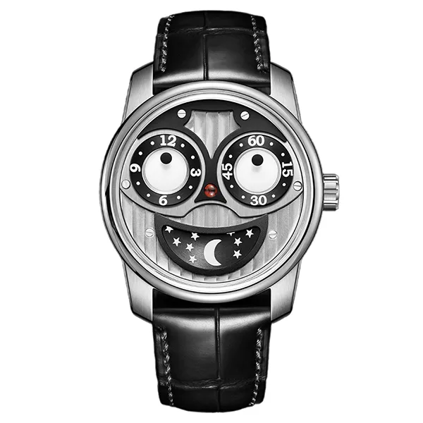 Đồng Hồ Nam Oblvlo Jm-Bob Watches Màu Đen - Bạc - Đồng hồ - Vua Hàng Hiệu