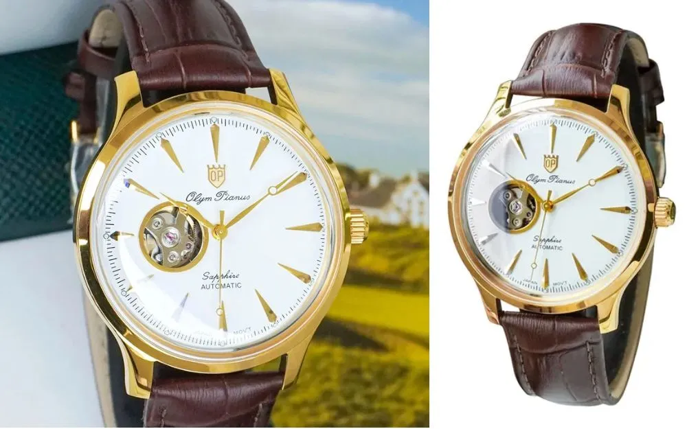 Top 10 Đồng Hồ Olym Pianus Lộ Cơ Bán Chạy, Được Ưa Thích Hiện Nay