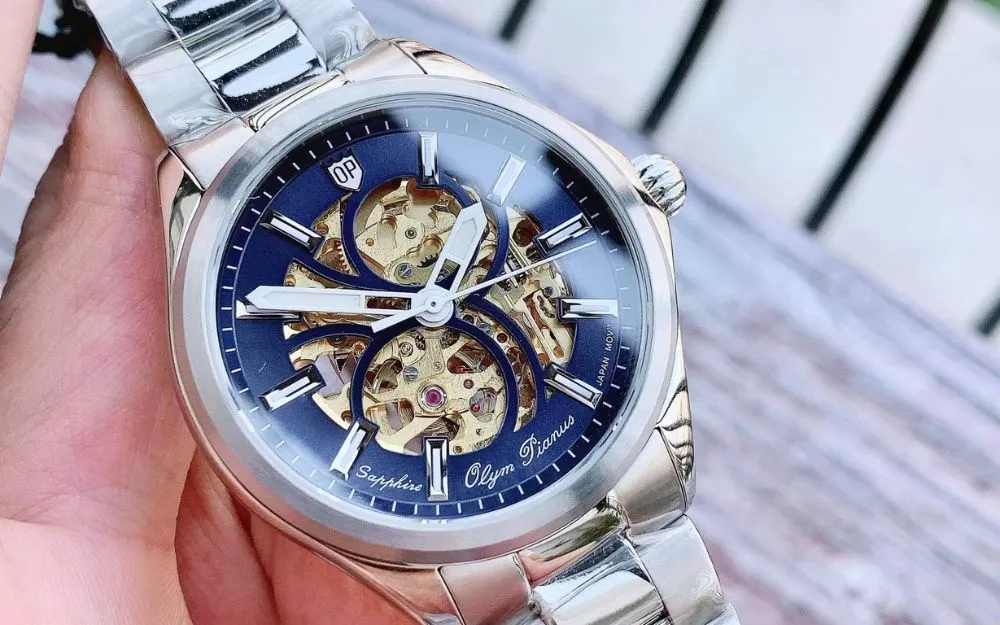 Top 10 Đồng Hồ Olym Pianus Lộ Cơ Bán Chạy, Được Ưa Thích Hiện Nay