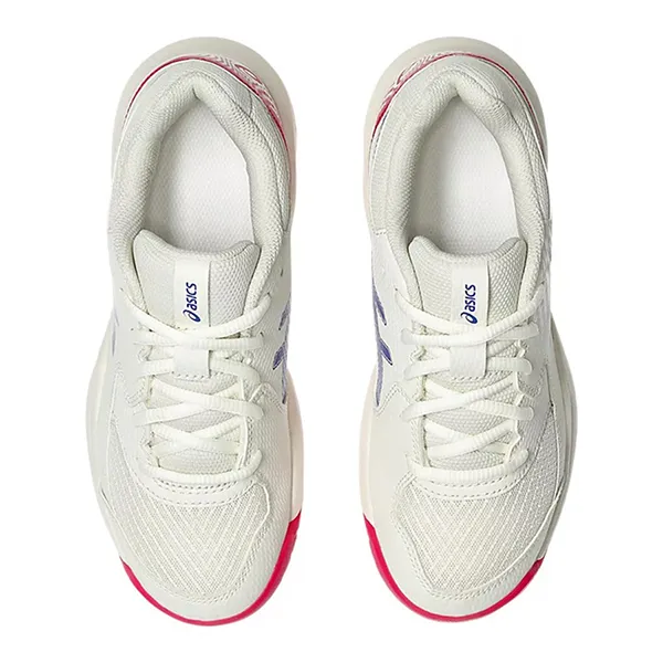 Giày Pickleball/Tennis Asics Gel-Dedicate 8 GS Kids Cream/Dark Cobalt Shoes 1044A077-105 Màu Kem Hồng Size 38 - Giày - Vua Hàng Hiệu